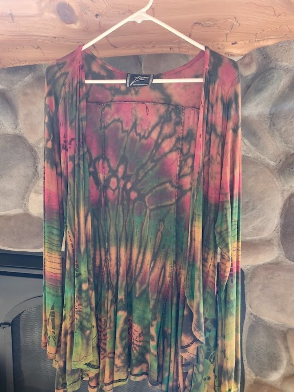 Zumi Tie-Dye Multi-Color Cardigan Blazer - One Size!